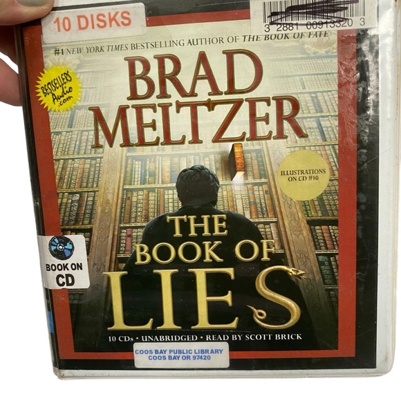Lot of 3 Audio Books Brad Meltzer Book of Lies Inner Circle Book of Fate  41 hrs - Picture 2 of 13